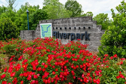 The Riverwalk and park